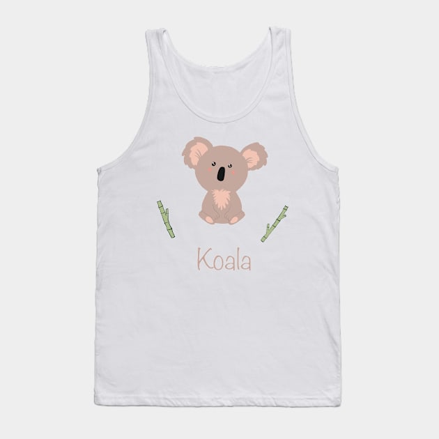 KOALA Tank Top by smoochugs